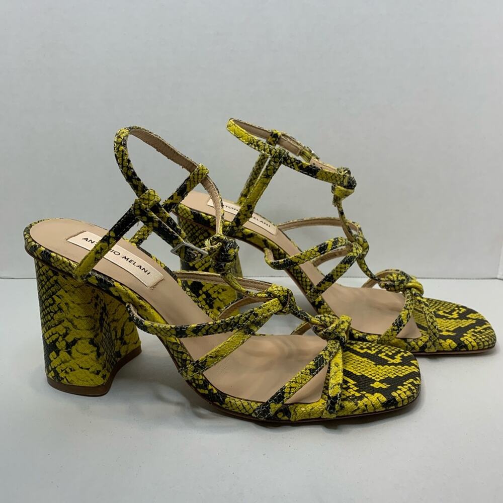 Antonio Melani Bayslie Leather Sandals NWOT Size 8